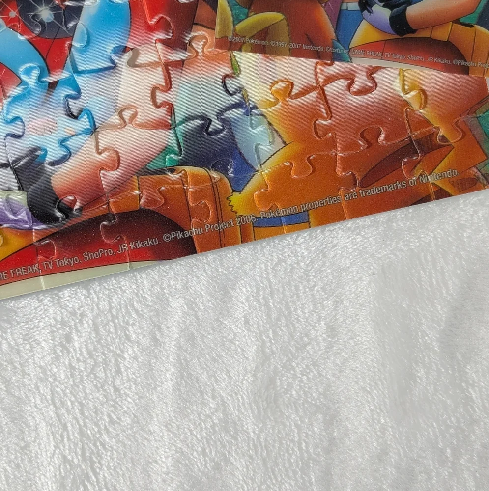 ❤️ 2007 Pokemon Lenticular Jigsaw Puzzle